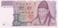 Südkorea Korea 1000 Won -