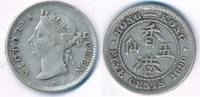 Hongkong Five Cents Victoria -