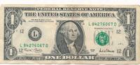USA - Vereinigte Staaten v. Amerika $ 1 Dollar San Francisco -