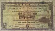 Hong Kong 5 Dollars -