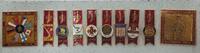 Russland - UDSSR Medaille, 8 Stück 8 sowjetische CCCP Hockeynadel 1979 UdSSR , Sowjetunion -