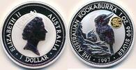 Australien $ 1 Dollar Elisabeth II. - Kookaburra , 999er Feinsilber, 1$ / 1 Unze -