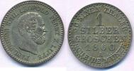Altdeutschland Deutschland 1 Silbergroschen Lippe Grafschaft, Paul Friedrich Emil Leopold 1851-1875. -
