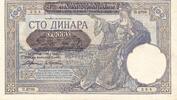 Deutschland Drittes Reich,Serbien 100 Dinara Deutsche Besatzungsausgaben des 2. Weltkrieges 1939-1945 -