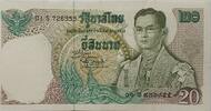 Thailand 20 Baht Banknote -
