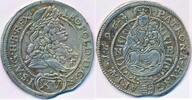 RDR, Ungarn 15 Kreuzer Leopold I. NB - Nagybanya -