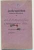 Deutschland Drittes Reich, Deutsches Reich II. Weltkrieg , Militaria Zunftzeugnisbuch, Zunfzeugnisbuch -