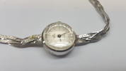 Armbanduhr Silberuhr Majestic Damenuhr Uhr 17 Rubis Handaufzug -