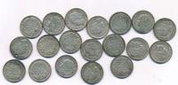 Niederland 10 Cents 19 Münzen aus den Jahren 1926, 1934 - 1941 -