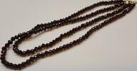 zweireihiges granatcollier Granat Kette Granatschmuck Granatkette -
