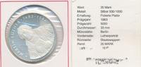 DDR 20 Mark Martin Luther ( angelaufen ) -