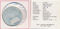 DDR 10 Mark Gewandhaus ( leicht angelaufen ) -