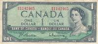 Canada 1 Dollar Geldschein Banknote -