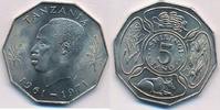 Tanzania 5 Shilingi Tansania Tano FAO Rais Wa Kwanza -