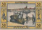 Kappeln 50 Pfennig Gutschein der Gemeinde -