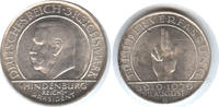 Weimarer Republik 3 Reichsmark " Schwurhand " -