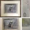 CHRISTIAN RICKERT Mischtechnik (Bleistift und Wasserfarben) Gouache -