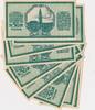 Kiel 50 Pfennig 10 gleiche Notgeldscheine der Stadt -