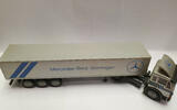 Mercedes Benz 1:50 Nr. 187 Truck LKW Modellauto OVP NZG Groningen Silber -
