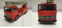 Modellauto Soliodo Mercedes LP-1418/46 Nr. 358 6-1974 Löschfahrzeug Feuerwehr -