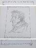 Horst Janssen : Original Zinkographie handsigniert E.T.A. ETA HOFFMANN -