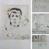 Horst Janssen : original RADIERUNG handsigniert 1973 17/100 -