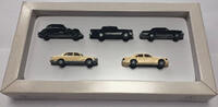 Wiking Miniaturmodelle Mercedes 5 Taxen in OVP -