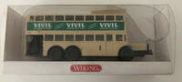 Wiking Miniaturmodell Mercedes-Benz 8730126 Berliner Doppeldeckbus D 38 M 1:87 -