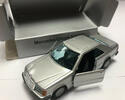 Gama Mini Automodell Mercedes Coupé 300 CE Silber metallic M 1:43 OVP -