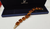 Swarovski Armband vergoldet Damenarmband Armschmuck -