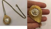 Taschenuhr Uhr Ramba Handaufzug mit Uhrenkette -