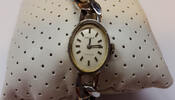 Armbanduhr 835er Silber Anker 85 Handaufzug Uhr Silberuhr 17 Rubis -