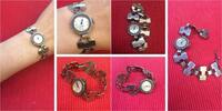 Armbanduhr aus Silber Zico mit einem Silberarmband Damenuhr 835 er Silber -
