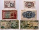 Spanien, Portugal 1 Peseta, 10 Pesetas, 20 Pesetas -