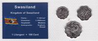 Swasiland 5 10 20 Cents Münzen Set Swaziland Lilangeni original eingeschweißt -