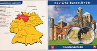 Deutschland BRD 5x 2 Euro ADFGJ Satz 2-Euro-Gedenkmünzen, Niedersachsen, im Blister -