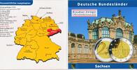 Deutschland BRD 5x 2 Euro ADFGJ Satz 2-Euro-Gedenkmünzen Dresdner Zwinger, Sachsen, im Blister -