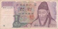 Südkorea Korea 1000 Won -