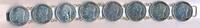 Venezuela 8x 5 Bolivar Unikat , 835er Silber Armband, Münzarmband mit 8 Münzen -