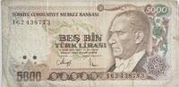 Türkei 5000 Liras -
