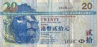 Hong Kong 20 Dollars -