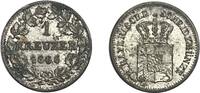 Altdeutschland/ Bayern 1 Kreuzer Ludwig II -