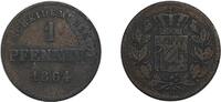 Altdeutschland/ Bayern 1 Pfennig -