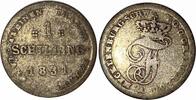 Altdeutschland/ Mecklenburg-Schwerin 1 Schilling Friedrich Franz I. -