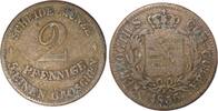 Altdeutschland/ Sachsen-Coburg-Gotha 2 Pfennig Ernst II. -