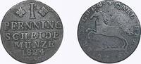 Altdeutschland/ Braunschweig 1 Pfennig -