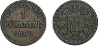Altdeutschland/ Bayern 1 Pfennig -