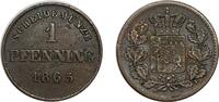 Altdeutschland/ Bayern 1 Pfennig -