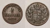 Deutschland, Altdeutschland 1/2 Kreuzer Württemberg -