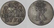Altdeutschland, Brandenburg-Preußen 1/48 Thaler Brandenburg-Preußen -